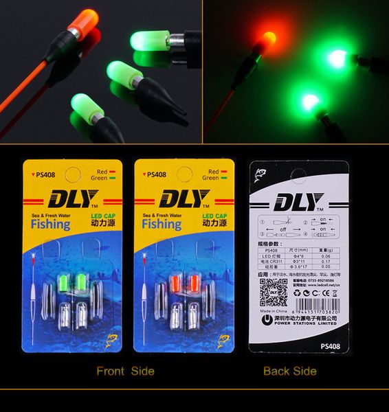 

wholesale- electronic fishing floats drifting tail led electronic light send cr311 battery night fishing tools accessories