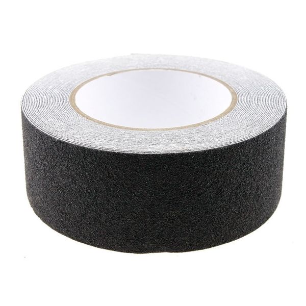 

wholesale-10m roll of anti slip tape stickers for stairs decking strips for stair floor bathroom self adhesive(black