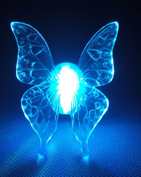 

изменение цвета привело акриловые бабочки батарейках светодиодные украшения