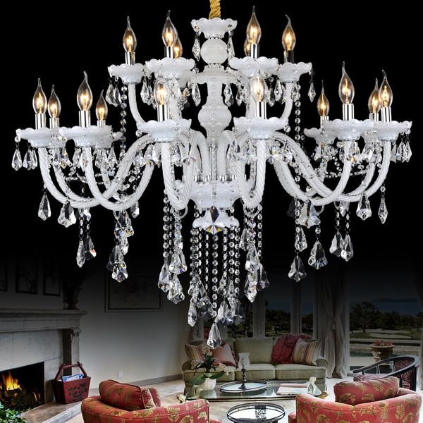 

beautiful flower candle chandeliers home decoration living room crystal chandelier lighting retro restaurant pendant lamp modern hanging lig