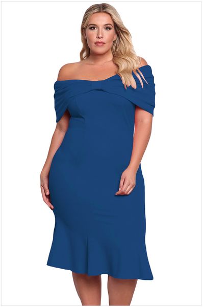 

women's plus size off shoulder clubwer party plain dresses vestidos size: xl xxl xxxl dlm61633, Black;gray
