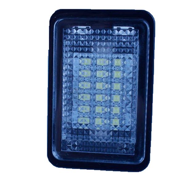 

car 2pcs led license plate lamp 18 smd 3528 for benz glk x204