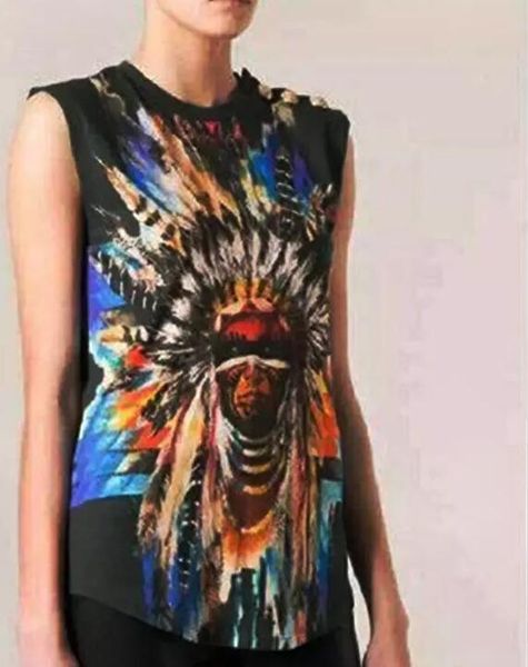 

Париж последняя уличная мода индийцы печатных индивидуальность женщины B бренд б