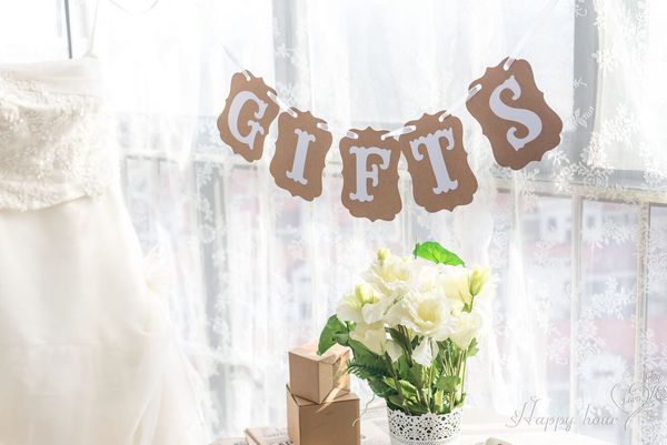 

bunting wedding party banner garland p props hanging decor gifts sign