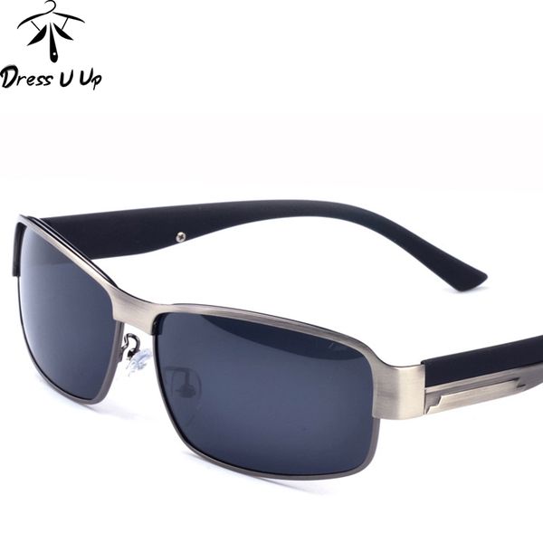 

wholesale- dressuup brand designer polarized sunglasses men polaroid pilot sunglasses male sun glasses for men gafas 8485, White;black