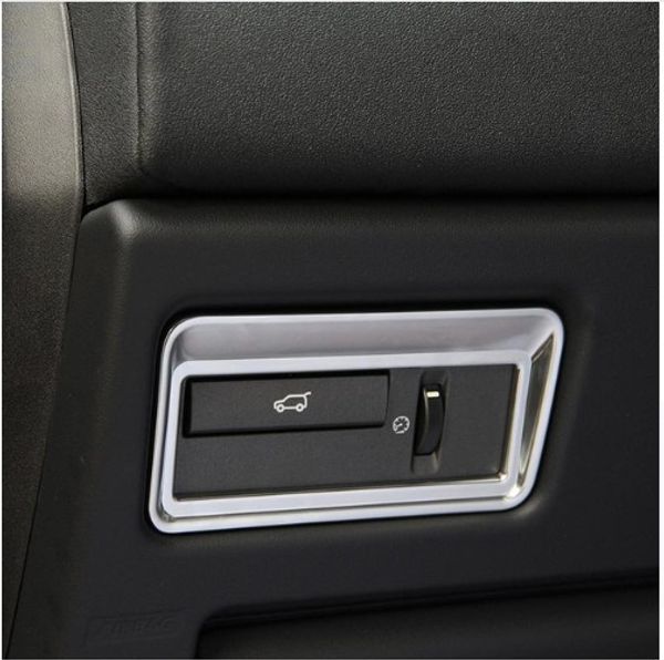 Grosshandel Chrome Interieur Zubehor Taildoor Button Trim Aufkleber Fur Land Rover Range Rover Evoque Vogue Sport Autobiographie 2012 2017 Von