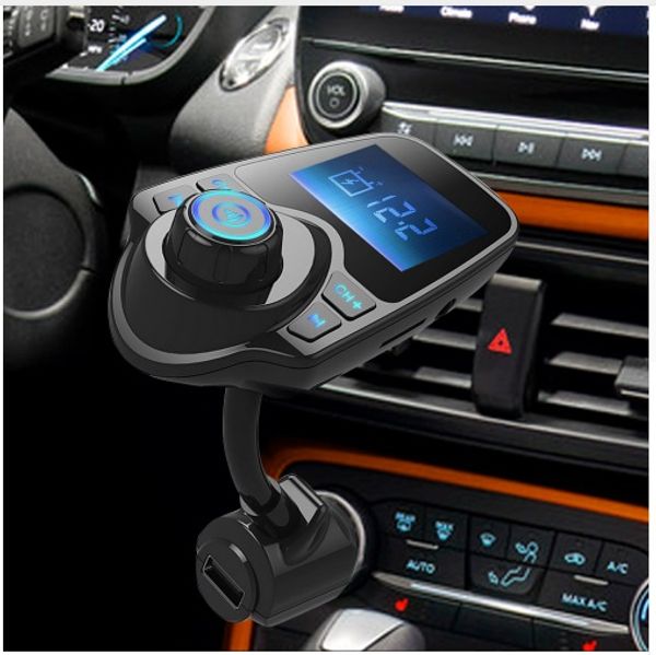 

автомобильный mp3-плеер bluetooth fm-передатчик беспроводной fm-модулятор автомобильный комплект громкой связи жк-дисплей usb-зарядное устро
