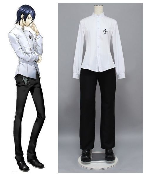 

persona 5 yuusuke kitagawa outfit cosplay costumes, Black