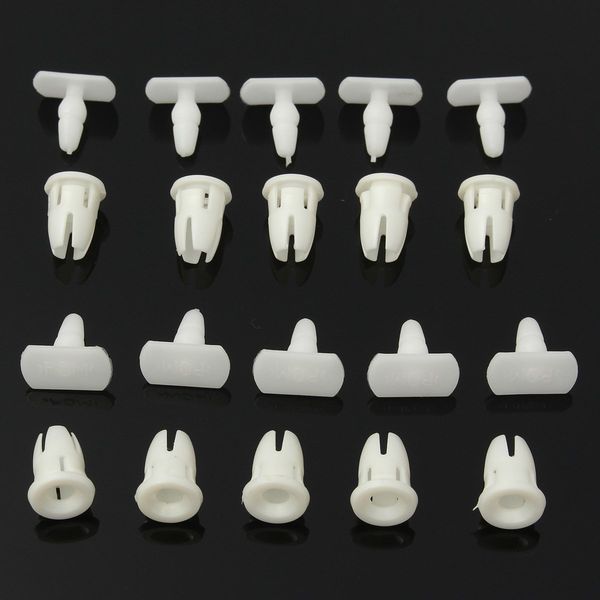 

10 x side skirt door sill card panel linning repair trim clips for mercedes/benz
