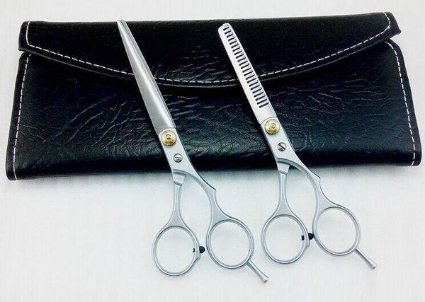 

6 "professional hair cutting & thinning scissors shears hairdressing set + bag hair scissors tools