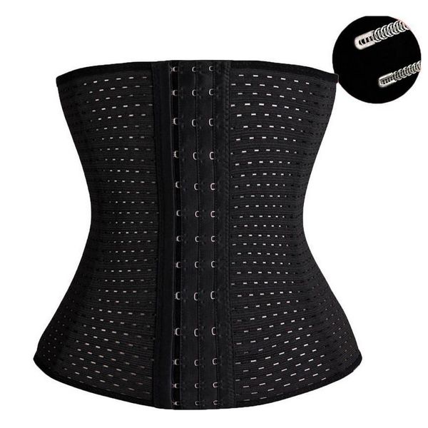 

wholesale- women waist cinchers slimming body sculpting abdomen thin hollow shapers belt waist intimates solid black/khaki q3416, Black;white