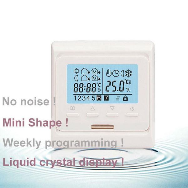 2019 Electric Floor Heating System Room Lcd Screen Thermostat Warm