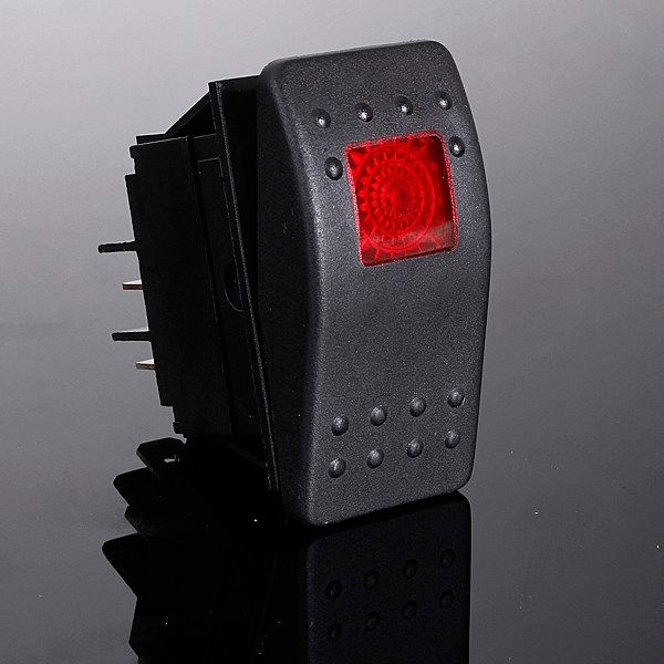 

12v 20a led on-off подвекой rocker spst пеѬеклаел авомобил ван иѬе лодка моѬкой ве