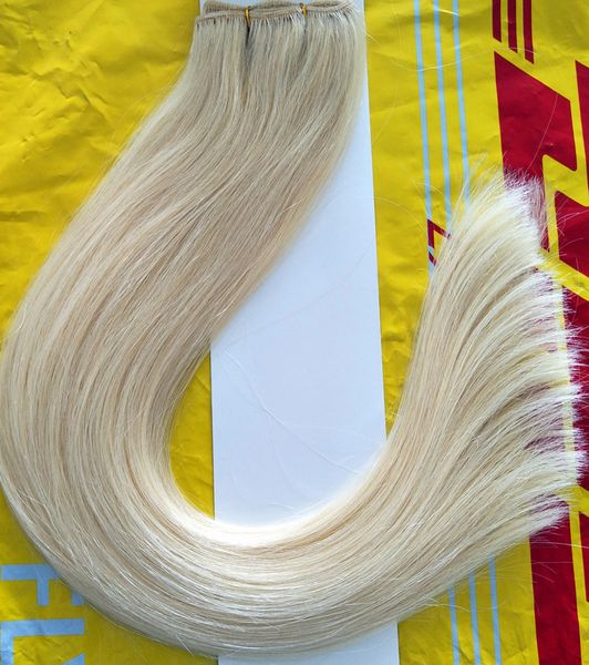 

factory price straight blonde color 613 100% human hair weave bundles peruvian hair extensions grade 8a hair products, Black