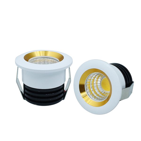 

wholesale- 5piece/lot 3w round mini led cabinet showcase lighting ac85-265v white or warm white light indoor spot light