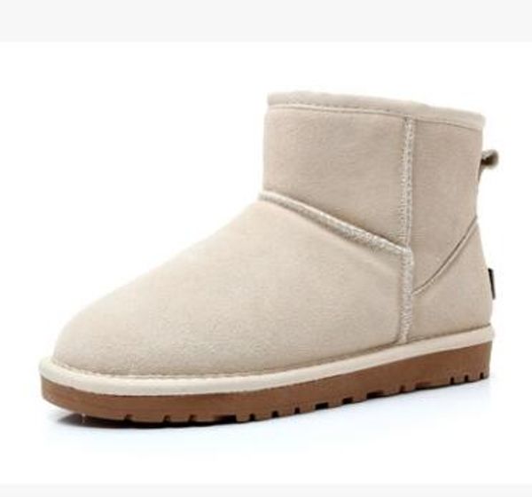 

2017 classic fashion women's snow boots winter boots warm shoes original fur size eur34--45 ing, Black