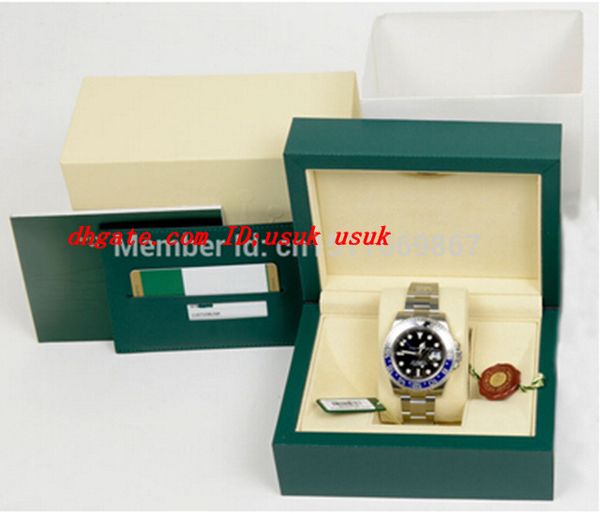 

new luxury wristwatch sapphire 116710 ii black blue ceramic automatic men's watch watches original box, Slivery;brown