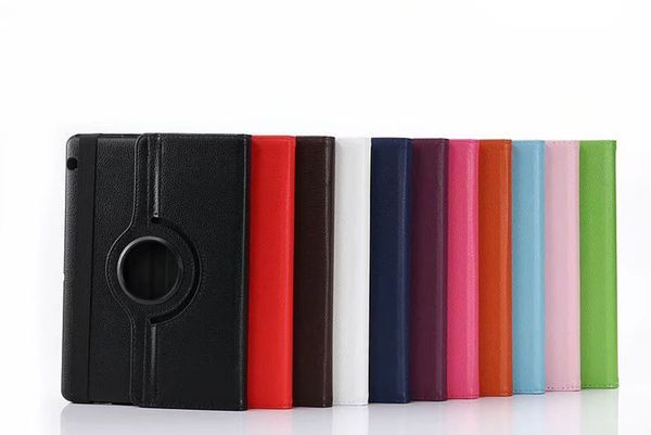 

Rotary 360 Degree Rotating Litchi Folio Stand PU Leather Cover Case For Huawei MediaPad T3 8 KOB-L09 KOB-W09 Honor Play Pad 2 8.0 inch Table