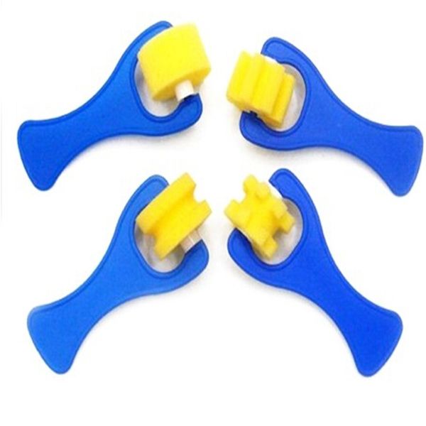 

wholesale- sponge painting brush paint brushers painting tools diy kindergarten graffiti arts and crafts materials for drawing 4pcs