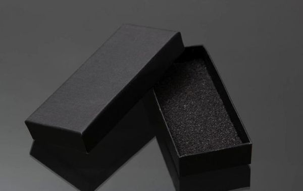 

new 5pcs jewelry accessories jewelry packaging box black key chains package box ing, Black;white