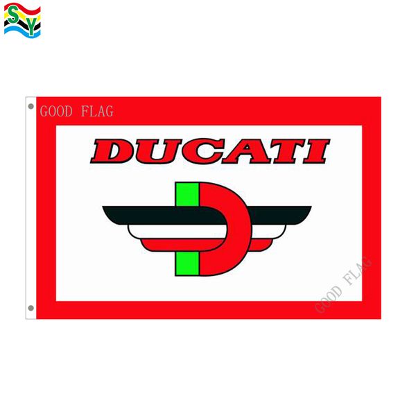 

goodflag ucati flags banner 3x5 ft 90*150cm polyster outdoor flag