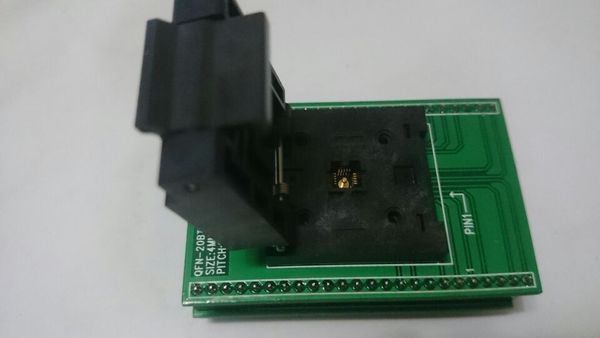 

хнв-qfn20-низкое испытательное сиденье enplas корпус qfn-20bt-0.5-01 разъем с pcb qfn20pin в dip20pin
