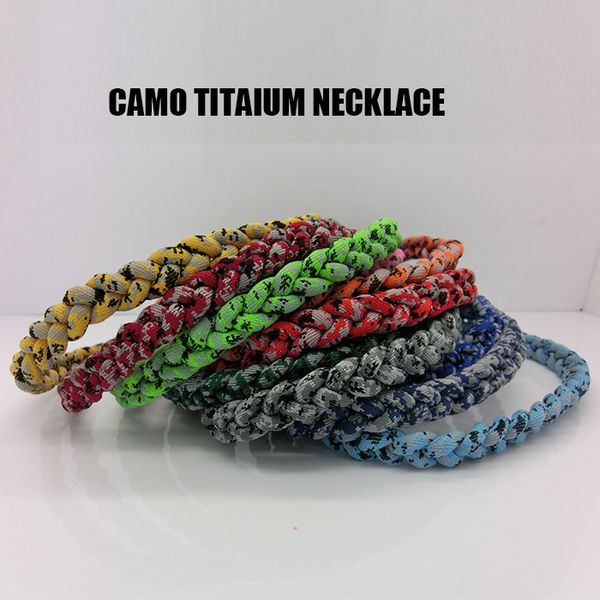 

3 rope tornado titanium necklace, Golden;silver