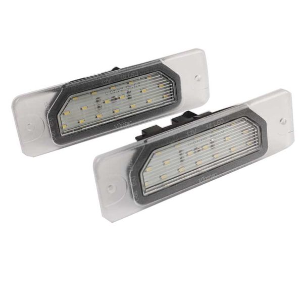 

2pcs error 18smd led license plate light for infinti fx35/45 q45