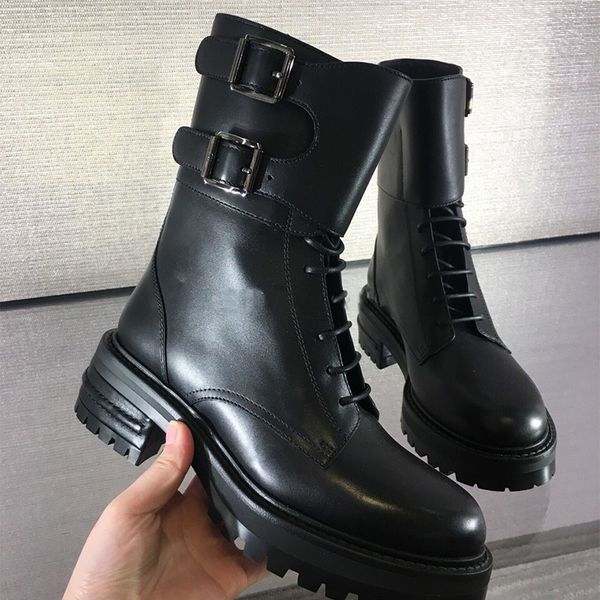 

Fa hionville u748 black genuine leather hort boot