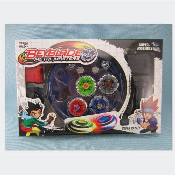 

Wholesale- 3pcs/lot 2016 New arrive popular children Toy Beyblade Spinning Tops Plastic Metal For Children Classic Toys