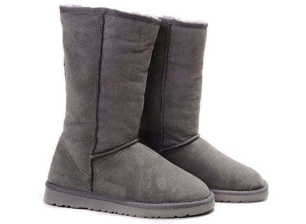 Moda inverno classico stivale da neve alto designer stivali caldi da donna regalo di Natale scarpe stile semplice all'aperto castagna grigio sabbia nera per donna