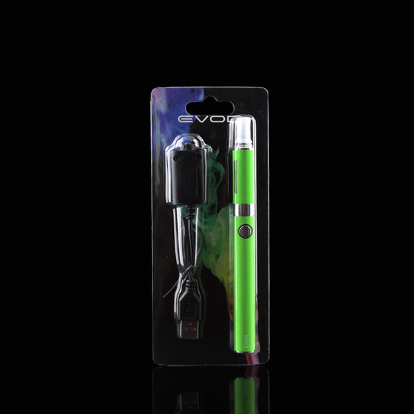 

EVOD MT3 Blister kit single starter kit eGo e cigarettes kit 650mah 900mah 1100mah EVOD battery MT3 atomizer