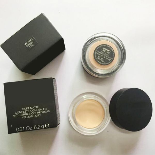 

New oft matte complete concealer 6 2g face foundation concealer cream ginger cu tard vanilla chantilly honey bi cuit