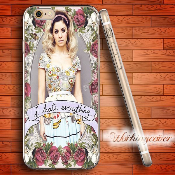 

capa marina and the diamonds soft clear tpu case for iphone 6 6s 7 plus 5s se 5 5c 4s 4 case silicone cover