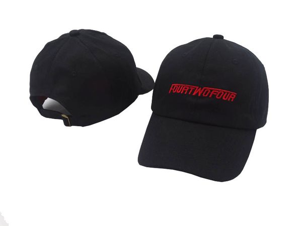 

Бренд 424 Cap Snapback Шляпы Пик Плоская Панель Спорт Бейсбол Черный Регулируемая Хип-Хо