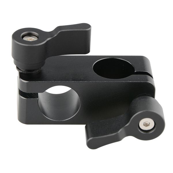 

camvate 90-degree rod rig adapter clamp for dslr 15mm rods rig system shoulder mount