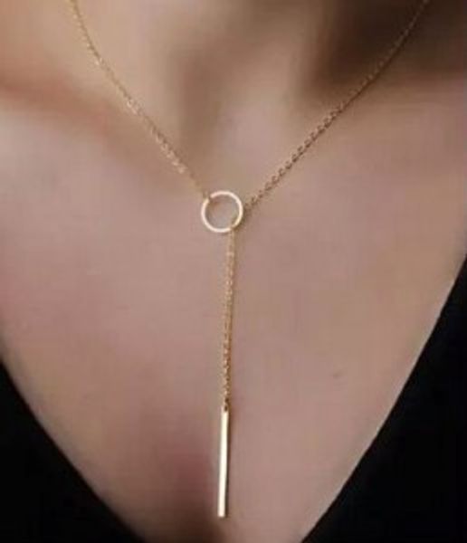

wholesale- est fashion casual personality infinity cross lariat pendant gold plated and plated silver chokers necklace women jewelry