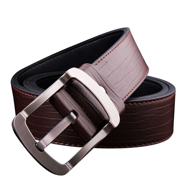 

wholesale- apolp 2017 new 100% cowhide belt designer belts mens cow genuine leather luxury strap male belts for men cintos fashion belts, Black;brown