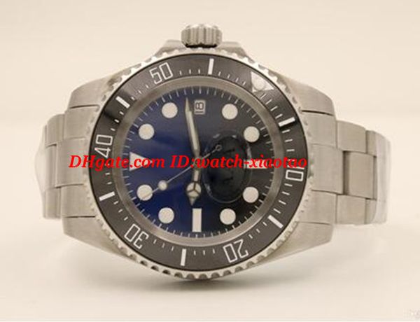 

Luxury Brand Top Quality AAAAA 44MM 116660 Cal.3135 Automatic Men's Watch D-Blue Dial Ceramic Bezel Fashion Brand Mens Watch Men's Watches