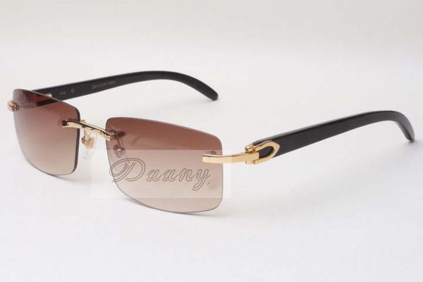 

ox sunglasses sunglasses glasses natural frameless glasses men and women horn 56-18-140mm eyeglassessize: 3524012 kxuto, White;black