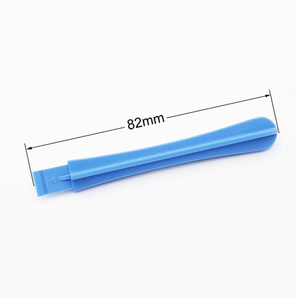Preço de fábrica 82mm Ligth azul plástico pry ferramenta de abertura de ferramentas de abertura para iPhone produtos eletrônicos DIY reparação 5000pcs / lote