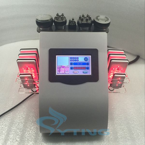 

8pcs lipo laser pad RF radio frequency slimming Ultrasonic liposuction cavitation weight loss machine fat reduce cellulite removal equipment