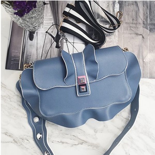

2017. women's bags. small. dumpling fold. leisure fashion bag. pu. soft. mini. monochrome.cross body.shoulder bags