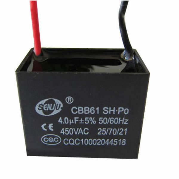 

wholesale- cbb61 capacitor 450v4uf fan starting capacitor 450v motor capacitor