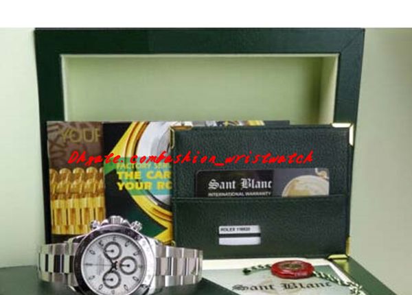 

Factory Supplier Luxury Watches Original Box Sapphire White Dial 116520 Automatic Mens Men's Watch Watches