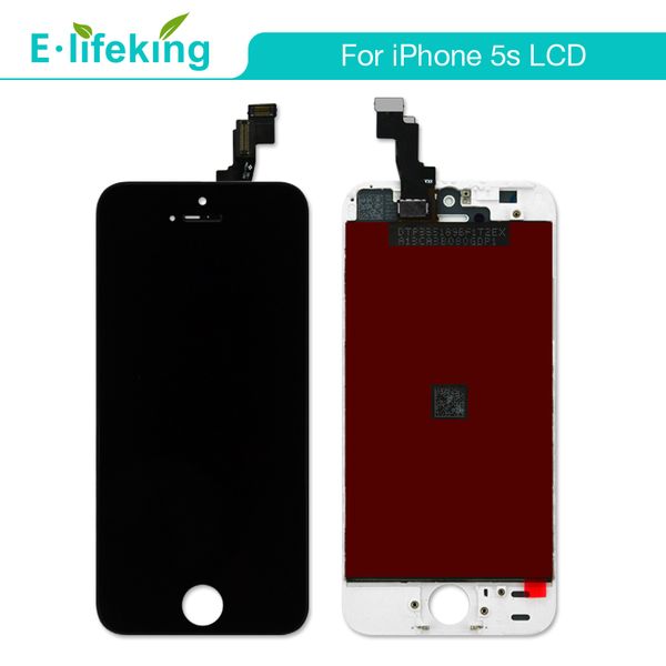 

for iphone 5 5s 5c lcd display touch screen digitizer assembly replacement dhl black & white color