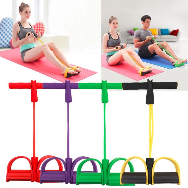 Tubo de corda de resistência fitness equipamento de exercício elástico para treino de ioga pilates tubo de látex corda de tração nova chegada