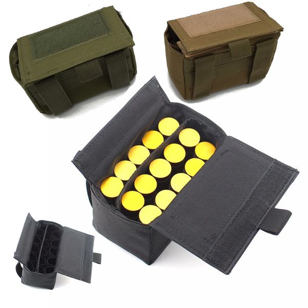 Outdoor Camouflage Pack Magazine Mag Bag Cartucce Porta munizioni Porta munizioni Ricarica Tactical Molle Ammo Shell Pouch NO17-006