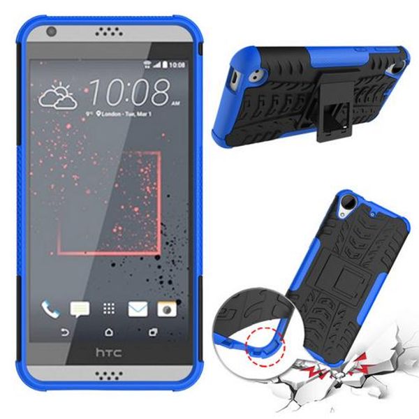 

for case htc desire 530 cover dual layer armor silicone + plastic case for htc desire 530 case shockproof phone for htc 530