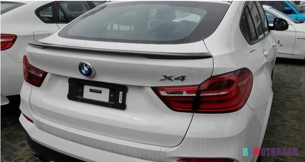 

спойлер f26 x4 багажника из углеродного волокна в стиле p, подходящий для bmw